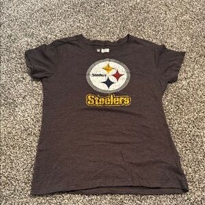 Team Apparel Black Short Sleeve Tee with Iconic Logo